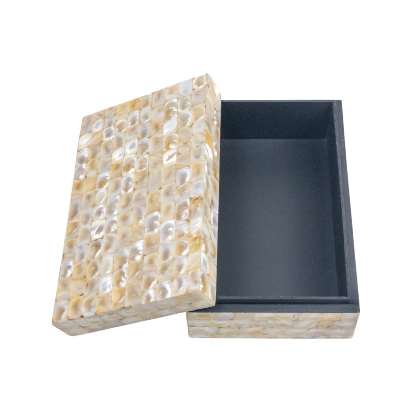 Mother of Pearl Small Box - Ivory