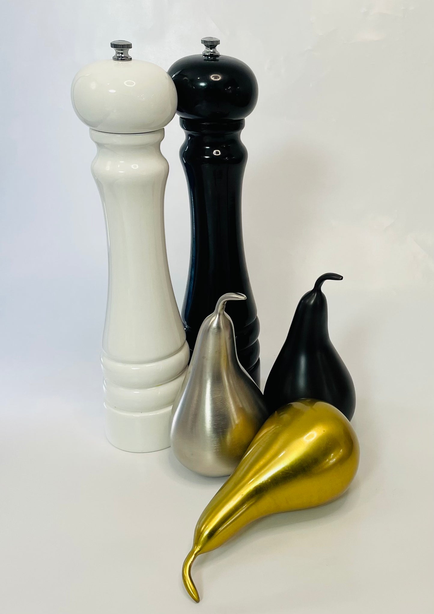 Metallic Decor Pear