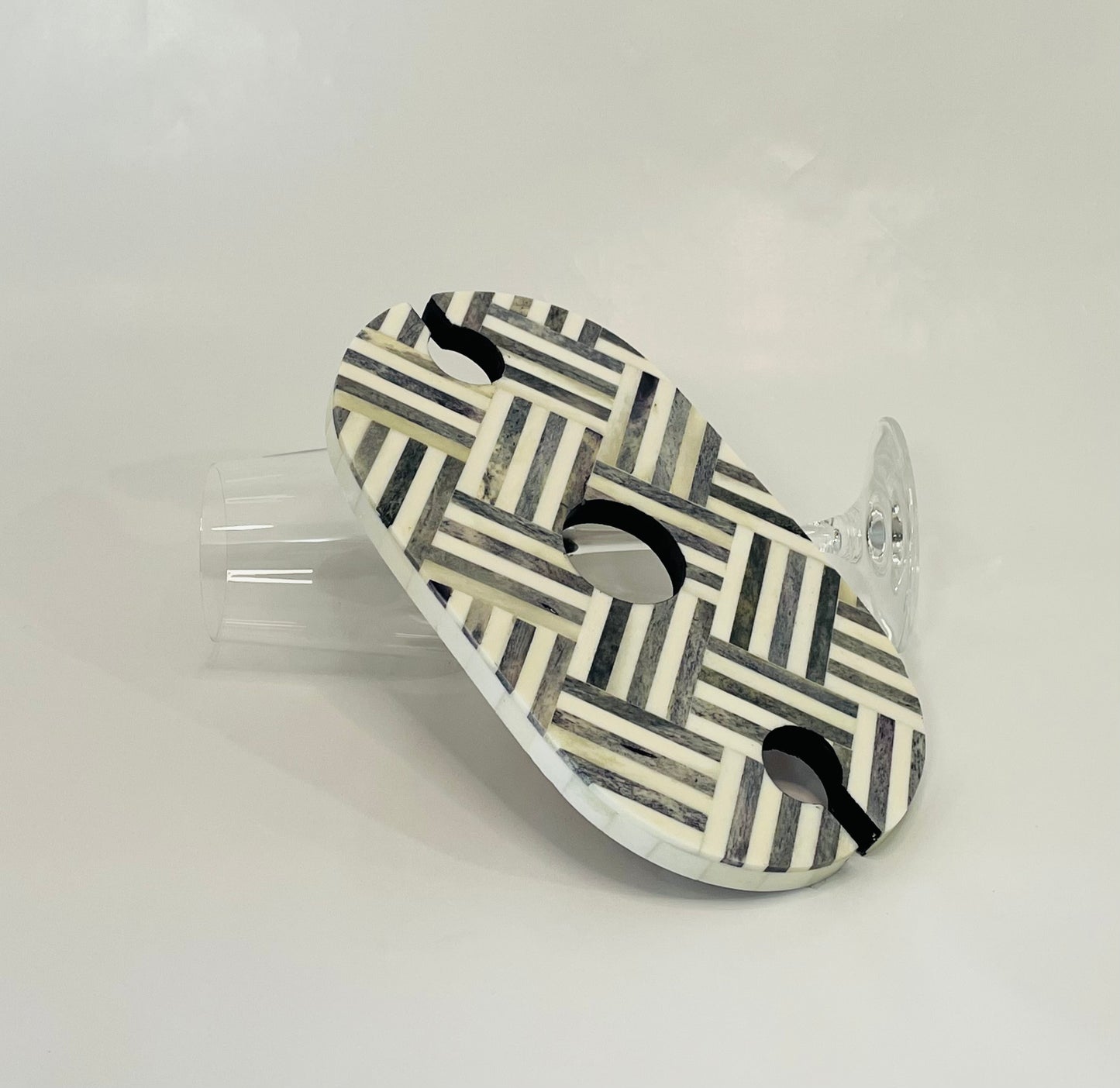 Wine Caddy Two Glasses