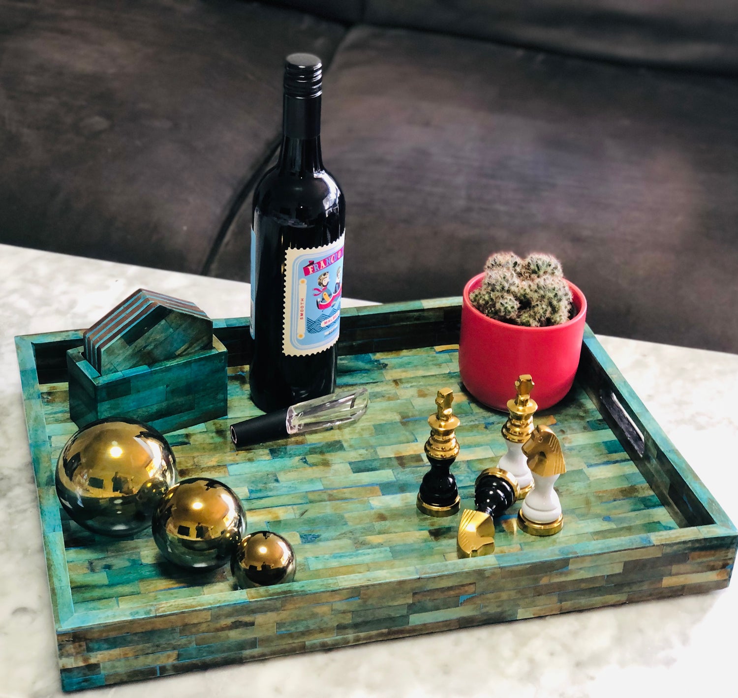 Bone Inlay Decor