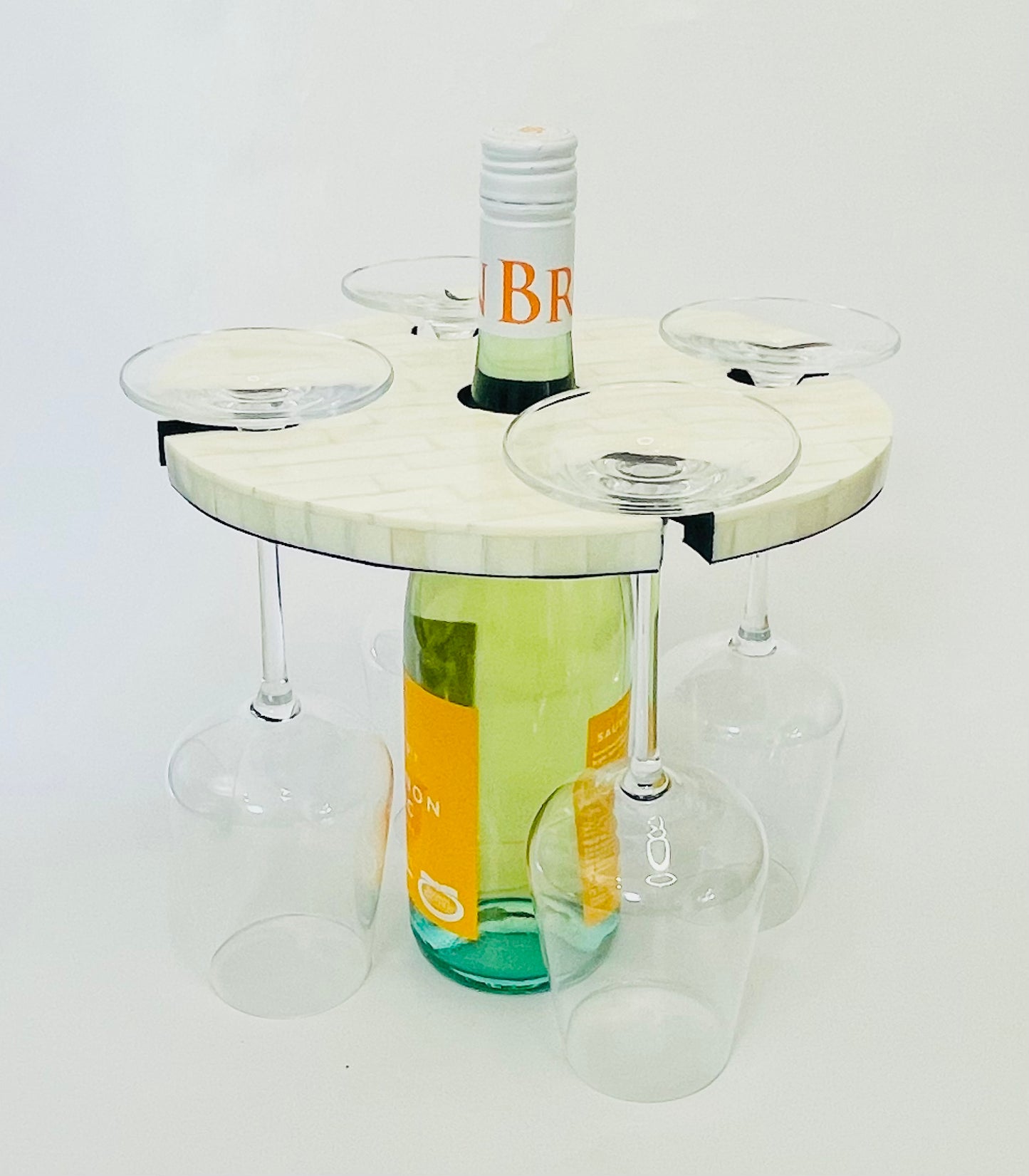 Wine Caddy Four Glasses