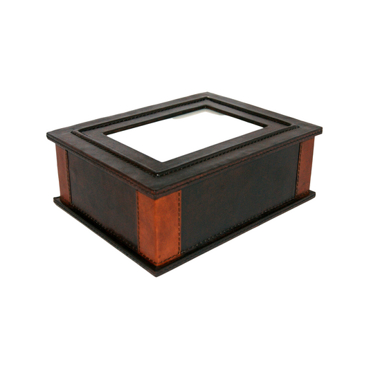Leather Memory Box - Dark Brown