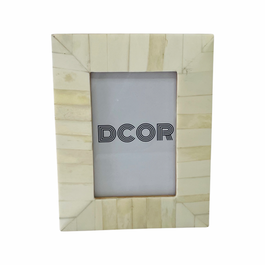 Ivory Bone Inlay Photo Frame