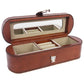 Leather Jewellery box - Tan 