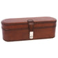 Leather Jewellery box - Tan - DCOR