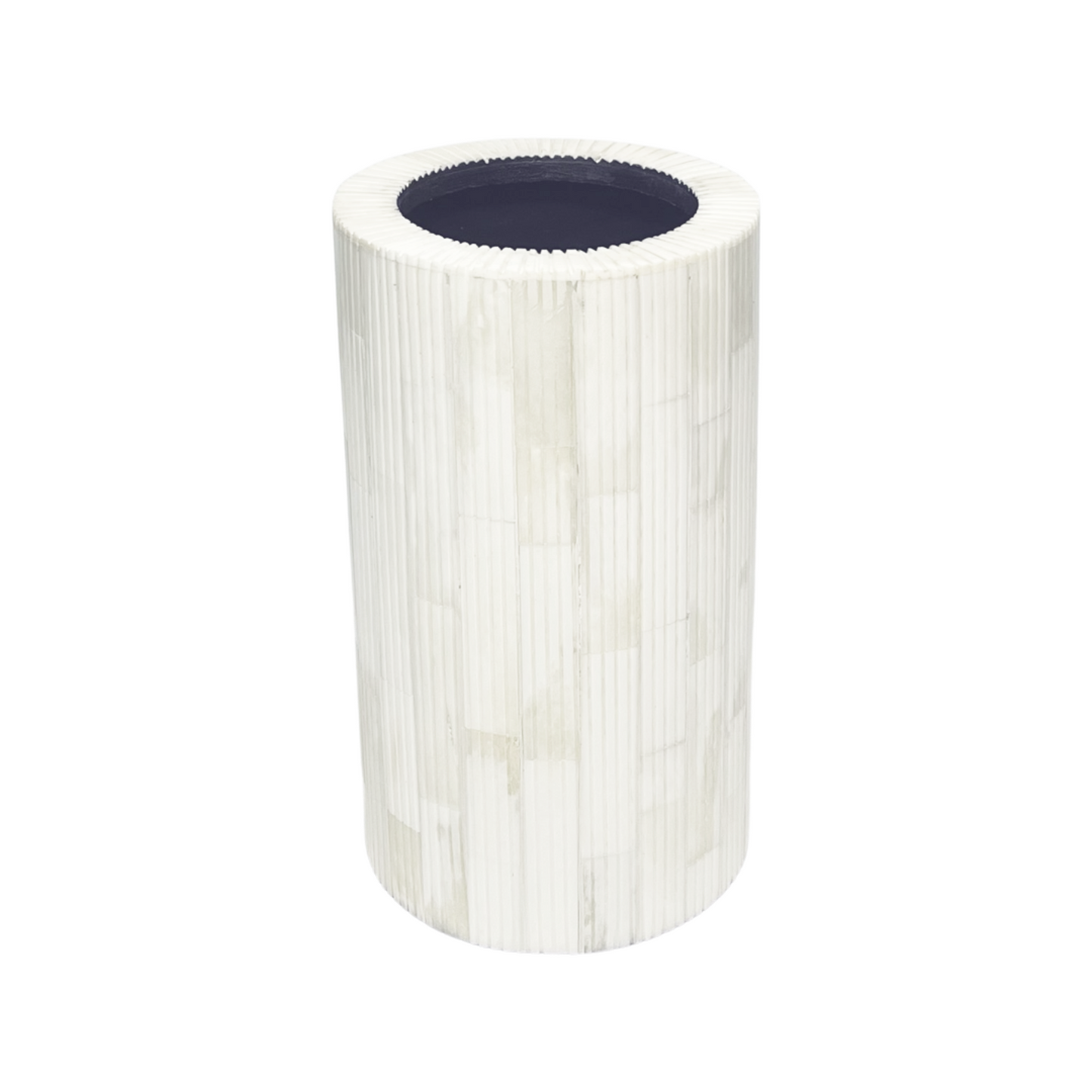 Ornate Bone Inlay Vase