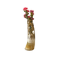 Ornate Ox Horn Vase - Modern