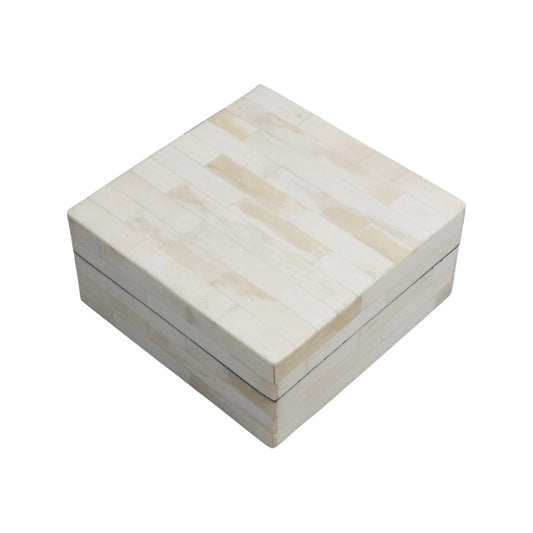 Bone Inlay Mini Box - Ivory