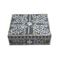 Mother of Pearl Floral Box big - Grey