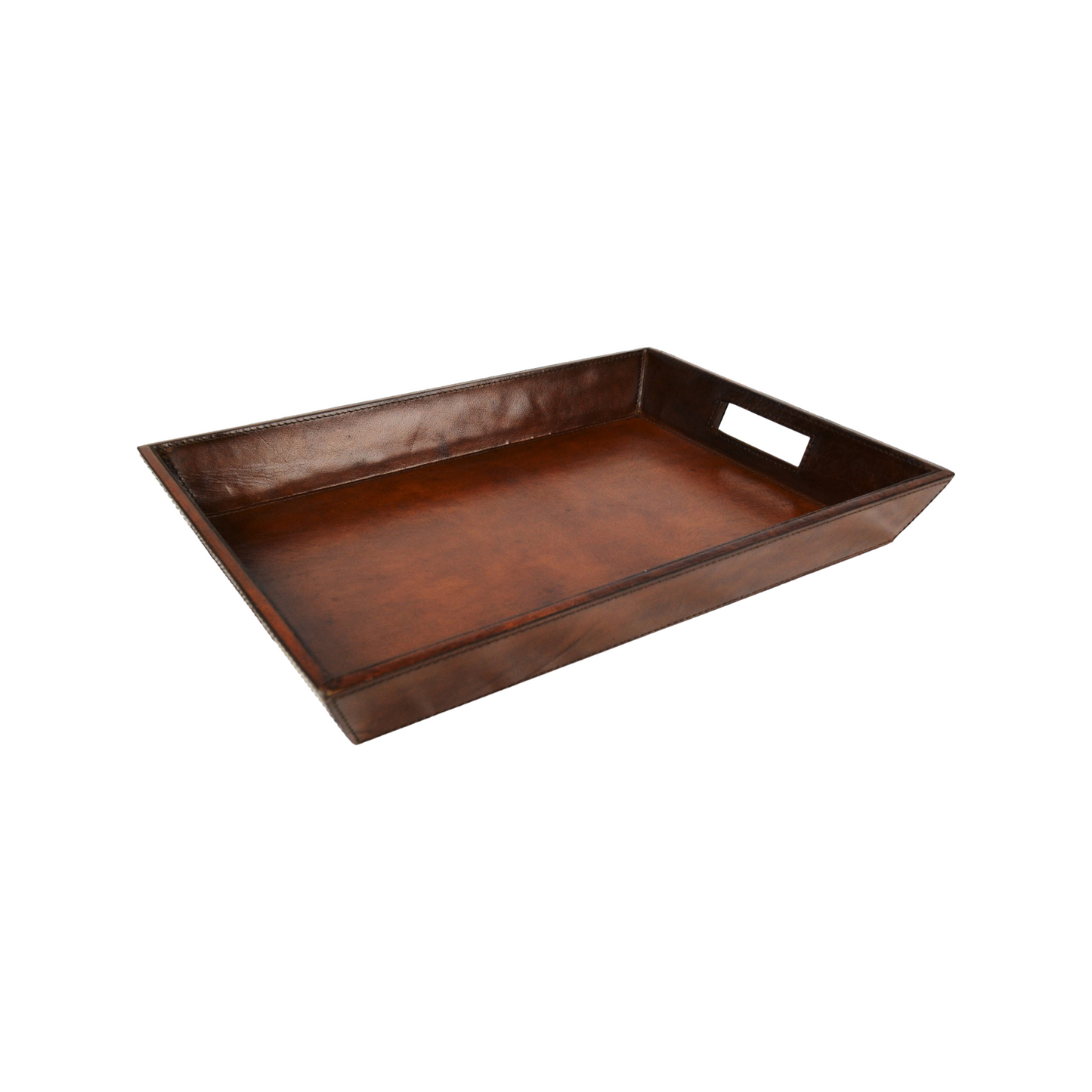 Leather Tray Rectangle Modern DCOR
