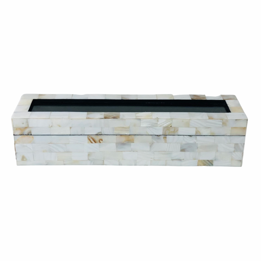 Tea Organising Box MOP - White