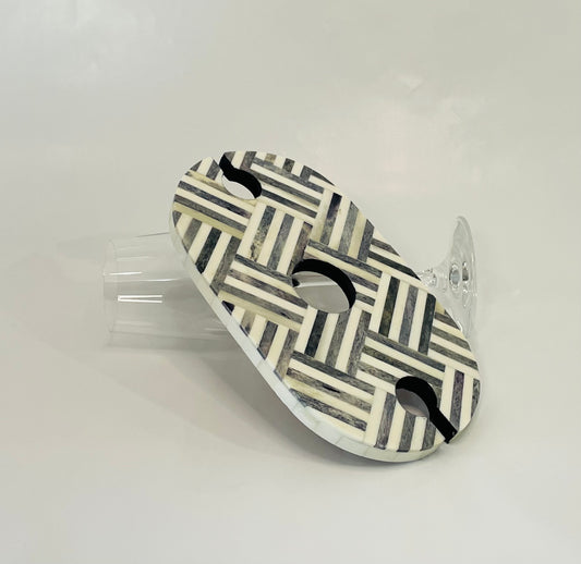 Wine Caddy Two Glasses